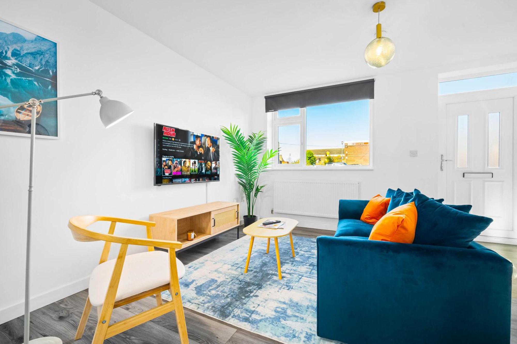 סמת'וויק Modern Apartment - Cradley Heath - Top Rated - Netflix - Wifi - 1Mh מראה חיצוני תמונה