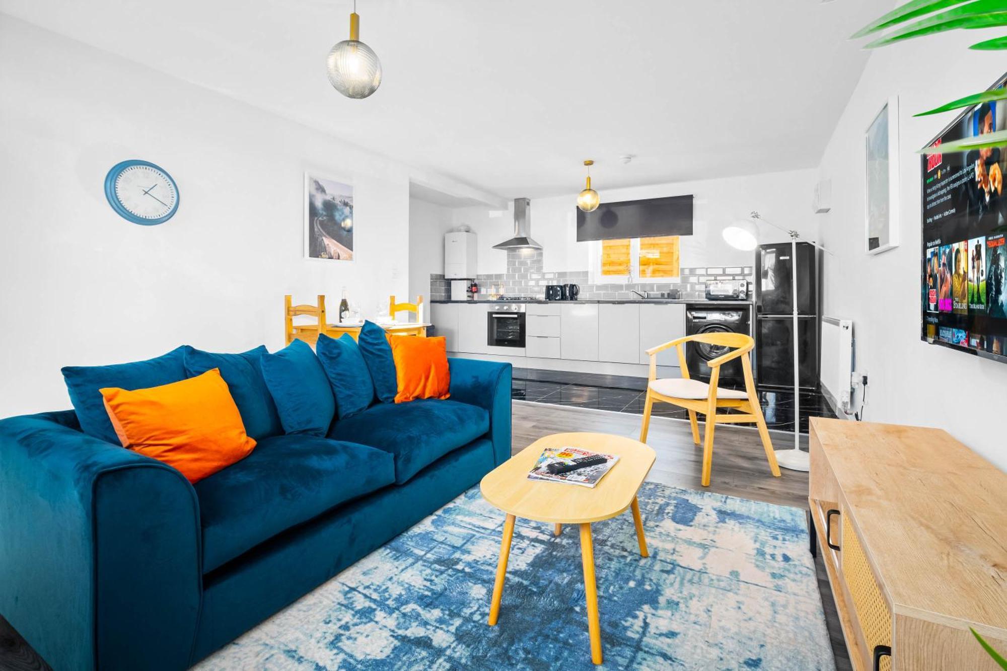 סמת'וויק Modern Apartment - Cradley Heath - Top Rated - Netflix - Wifi - 1Mh מראה חיצוני תמונה