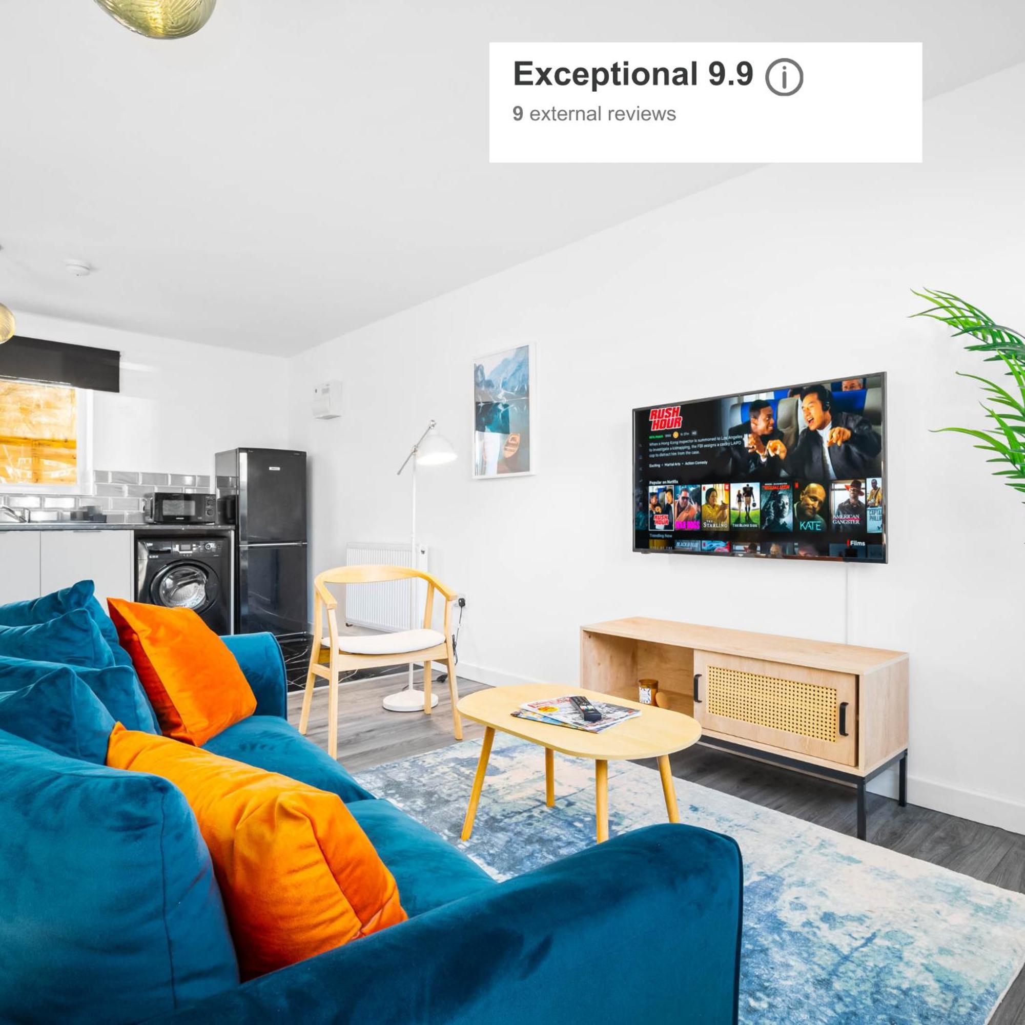 סמת'וויק Modern Apartment - Cradley Heath - Top Rated - Netflix - Wifi - 1Mh מראה חיצוני תמונה